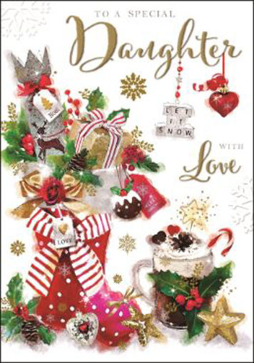 Picture of SPECIAL DAUGHTER CHRISTMAS CARD